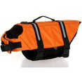thumbnail image 1 of Dog Life Jacket Swimming Vest Swimsuit with Reflective Strips, Adjustable Belt Life Preserver Buoyancy Aid Flotation Suit for Extra Small Medium Large Puppy Doggy Dogs, 1 of 1