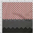thumbnail image 1 of oneOone Cotton Flex Fabric Chevron & Triangle Panel Decor Fabric Printed BTY 40 Inch Wide, 1 of 3