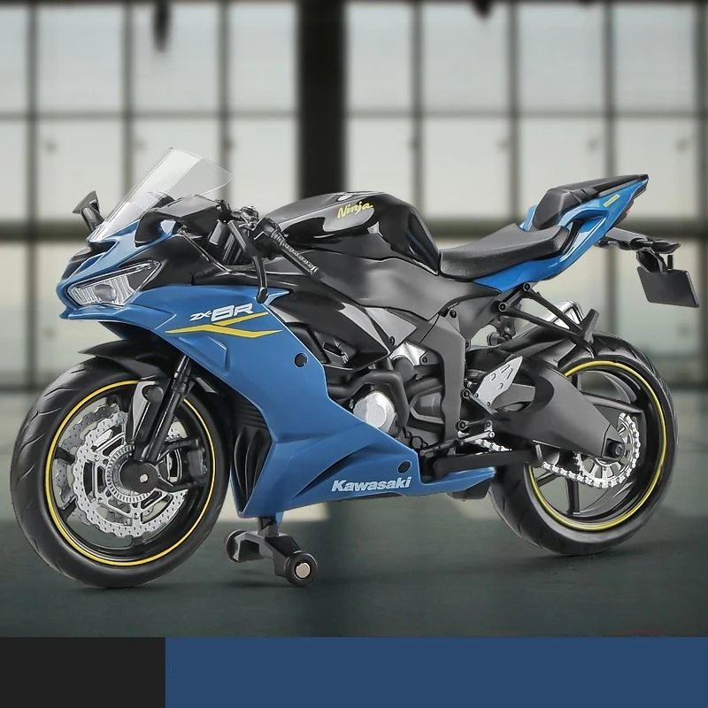 1:12 Kawasaki Ninja ZX-6R Motorcycle Toy 1:12 RMZ City Diecast