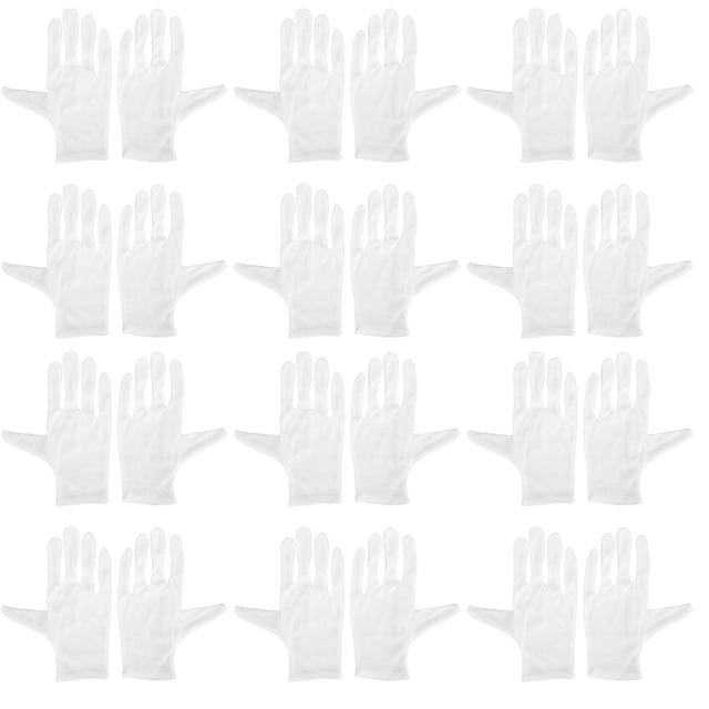 Cotton Gloves, Work Gloves Sweat Resistant Soft For Keeping Hands Dry