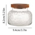 thumbnail image 2 of LAILLSH Vintage Glass Jar With Lid, Glass Storage Containers, Airtight Kitchen Storage Containers For Sugar, Coffee, Tea, Spice, Flour, Candy Cookie, Pasta, Cereal, Cute Decorative Jars - 2025 New🔥, 2 of 9