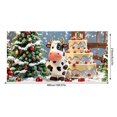 thumbnail image 3 of Holiday Cheer Garage Festive Christmas Banner With Bright Colors Festive Design For Auto Enthusiasts Home Garages Easy Hanging Durable Material Metal Poles Mini Flag Holder for Porch Heavy Duty Flag, 3 of 4