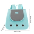 thumbnail image 3 of Lisbinx Cats Bag Foldable Breathable Cats Bag Backpack Cats Walking Backpack Portable Suitable for Walking Cats Outside, 3 of 5
