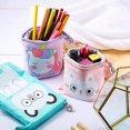 thumbnail image 1 of Cute Pencil Case, [Upgraded Version] OLIYuMi Telescopic Pencil Pouch Stand Up Pencil Case Cartoon Pencil Storage Box, 1 of 5