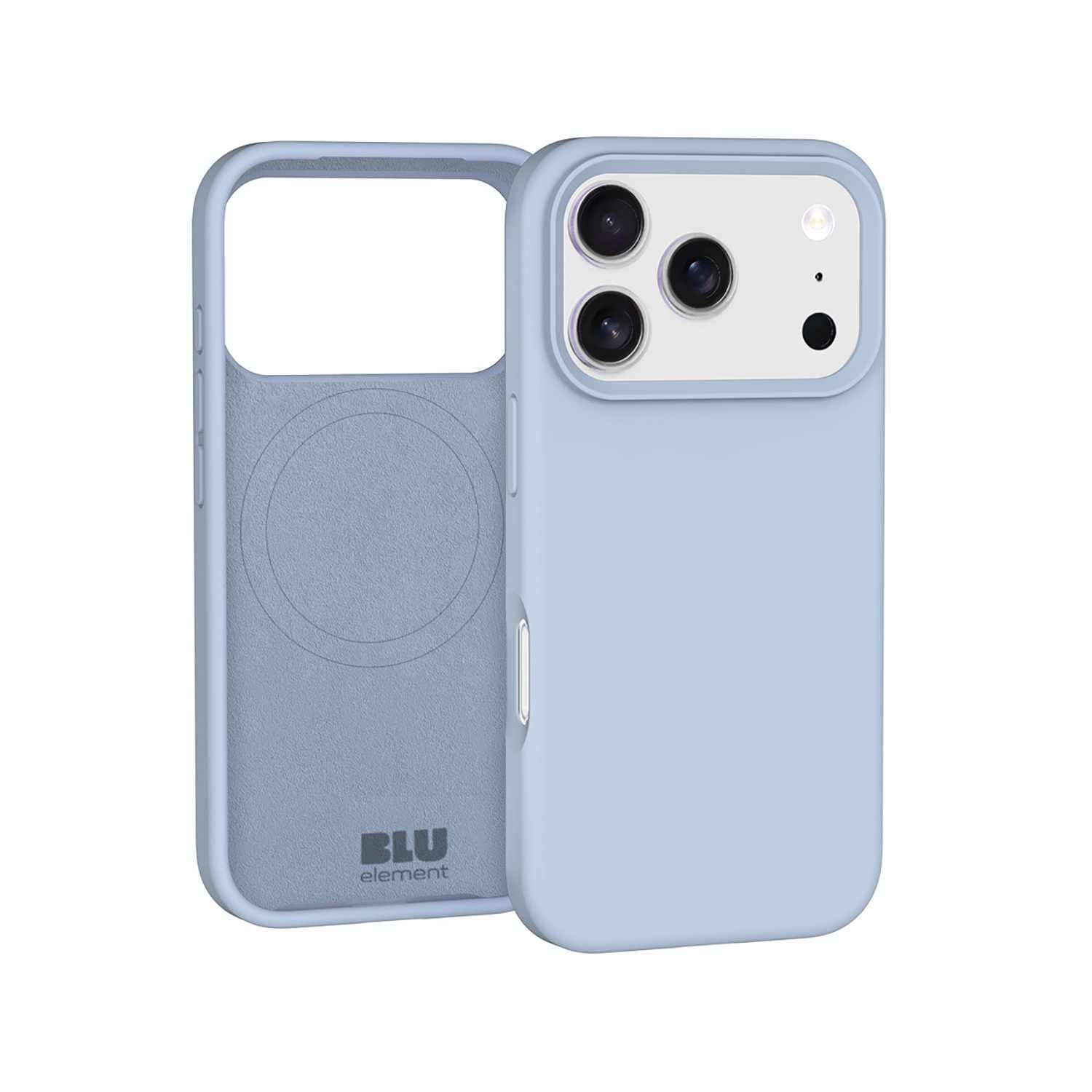 Blu Element Silicone MagSafe Case Pastel Blue for iPhone 17