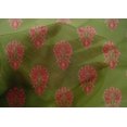 thumbnail image 4 of oneOone Cotton Silk Fabric Floral Block Print Fabric By The Yard 42 Inch Wide, 4 of 4