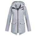 thumbnail image 1 of Birdeem Veste Décontractée pour Femmes, Extérieure, Grande Taille, à Capuche, Coupe-Vent, Ample, 1 of 1