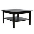 thumbnail image 1 of TUHOME Table Basse Essentielle Tables Basses en Bois d'Ingénierie en Noir, 1 of 9