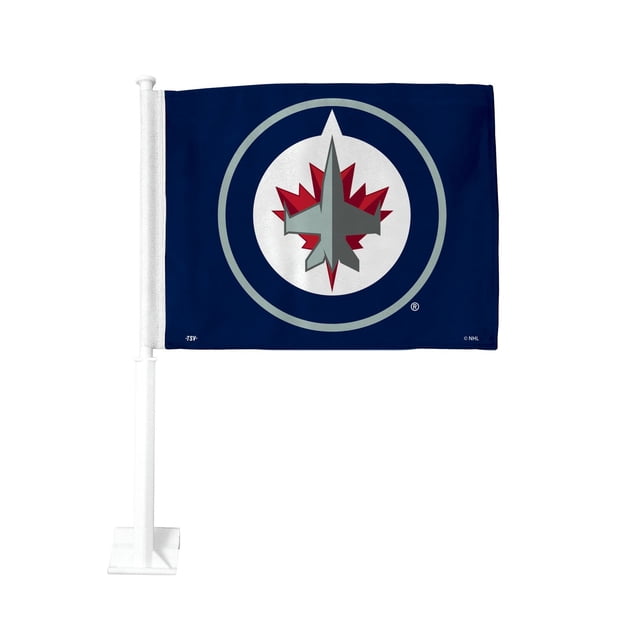 The Sports Vault Winnipeg Jets Drapeau D'Auto