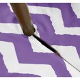 thumbnail image 3 of Vargottam Indoor/OutdoorRoundTablecloth 58 InchTablecloth With Umbrella Hole & Zip, Waterproof TableCloth, TableCovers For Backyard Table -Lavender, 3 of 7
