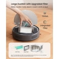 thumbnail image 3 of Lefant M310 Robot Vacuum Cleaner, 4500Pa Powerful Suction, PreciSense Refuge, Mini, 160 Minutes Self-Charging Robot Vacuum Cleaner, App/Voice/Remote Control, Perfect for Pets Hair Hard FF Loors, 3 of 10