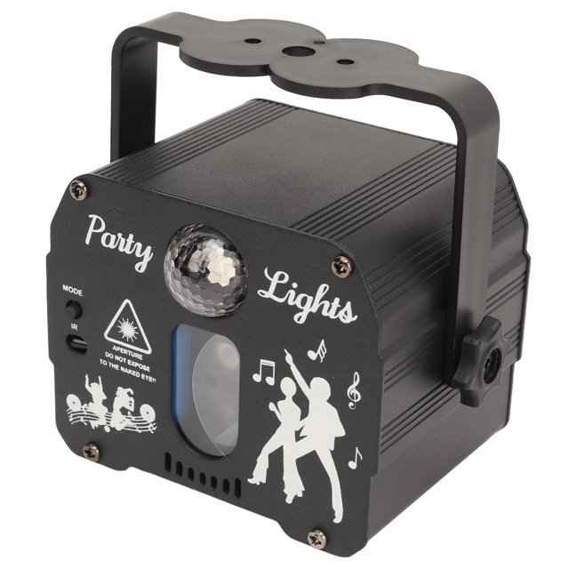DJ Disco Stage Party Lights, USB Rechargeable Strobe Stage Light for Bars for Weddings