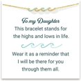 thumbnail image 2 of 1 Gold Set With Blue Diamond Ladies Family Simple BraceletThe Best Gift for A Loved One, 2 of 8