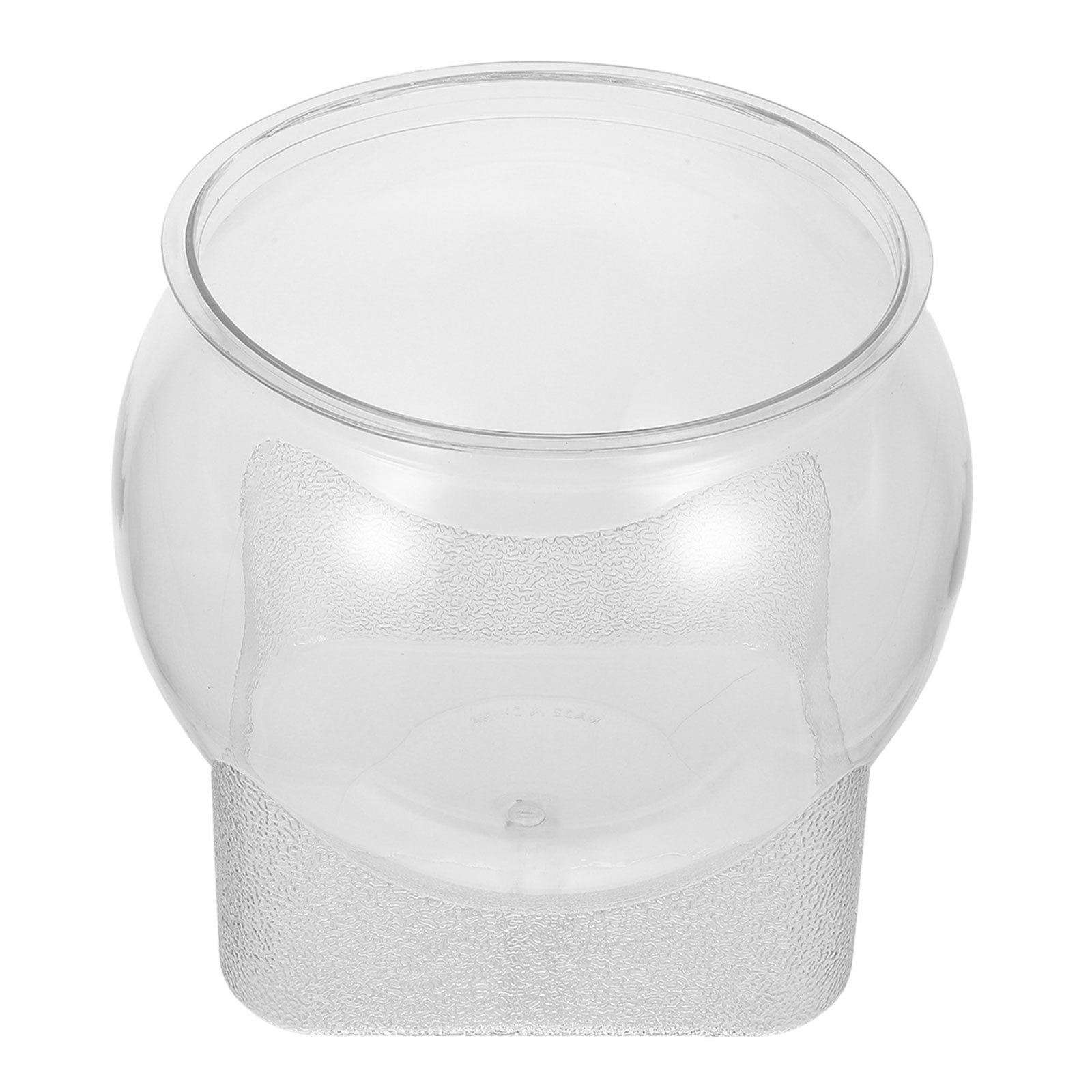 Raindrops Transparent Desktop Fish Tank with Large Capacity for Goldfish and Betta Aquarium