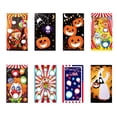 thumbnail image 2 of Techinal Halloween Pumpkin Clown Ghost Banner Sandbag Playing Game Wall Hanging Flag Toys, 2 of 19