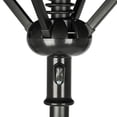 thumbnail image 4 of Cabo II 9-ft Spring-Up Octagon Market Umbrella - Black - Breez-Tex Canopy, 4 of 8