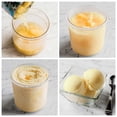 thumbnail image 4 of 2PCS Ice Cream Pint Containers With Silicone Lids, 600ml Reusable Ice Cream Storage Jar Freezer Food Storage Containers Replacement For  NC299AMZ NC300s, Dishwasher Safe, 4 of 8