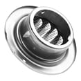 thumbnail image 4 of Lefu Plat Rond Grille d'Évacuation d'Air Couvercle en Métal Cercle Ventilation 80mm 100mm, 4 of 9