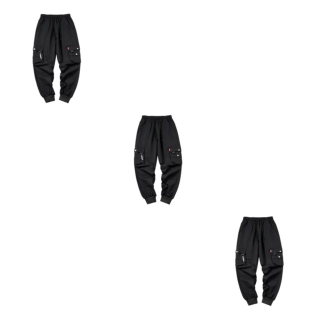 kurtrusly 1/2/3 Comfortable And Stylish Pants For Men - Everyday Essential Wide Application 603black 2XL 3PCS
