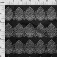 thumbnail image 2 of oneOone Polyester Lycra Fabric Leaves & Floral Block Print Fabric BTY 56 Inch Wide, 2 of 4