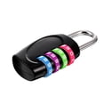 thumbnail image 4 of Hi,Fancy Office 4-digit Combination Lock Camping Business Trip Suitcase Luggage Locker Gate Door Resettable Padlock Security Accessories Black/Colorful keys, 4 of 8