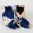 thumbnail image 2 of CEHVOM Bottes Imitation Animal pour Femmes Plus Cachemire Bottes de Neige, 2 of 4