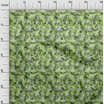 thumbnail image 3 of oneOone Georgette Viscose Green Fabric Abstract Craft Projects Decor Fabric Printed By The Yard 42 Inch Wide, 3 of 4
