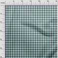 thumbnail image 2 of oneOone Viscose Jersey Fabric Gingham Check Printed Craft Fabric BTY 60 Inch Wide, 2 of 5