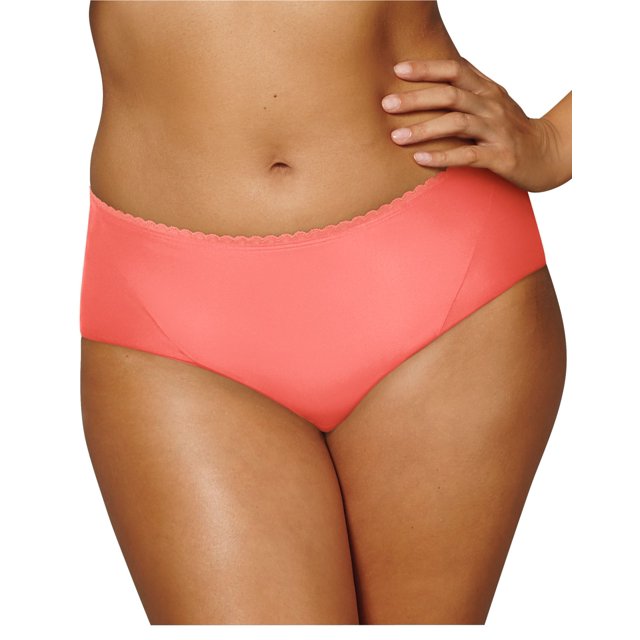 Playtex Womens Love My Curves Incredibly Smooth Cheeky Hipster, 2XL