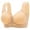 Pink, variant on biudgviw Wireless Bras for Women Comfort Front Closure Full Figure High Support Lift Push up Bralettes Soft Everyday Bras