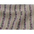 thumbnail image 4 of oneOone Viscose Jersey Fabric Leaves & Floral Block Print Fabric BTY 60 Inch Wide, 4 of 5