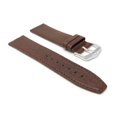 thumbnail image 3 of Extra Long (XL) 18mm Slim, Mat Finish, Leather Watch Band Strap, 3 of 7
