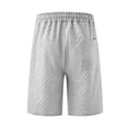 thumbnail image 4 of Amzcrzy Mens Shorts Cargo Shorts for Men Shorts for Men Man Solid-Color Casual Large-Pocket Button Drawstring Elastic-Waist Shorts Cargo Pants Half Shorts Pants Mens Cargo Shorts Mens Shorts Casual, 4 of 7