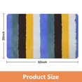 thumbnail image 4 of Experience Luxury with 20x32in Non-Slip Bathroom Rugs Bath Mat - Fluffy Soft Microfiber Shower Rug, Quick Dry, Machine Washable for Bathroom and Shower, 4 of 5