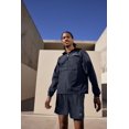 thumbnail image 3 of Champion Mens Long Mesh Shorts with Pockets, S, Granite, 3 of 3