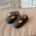 thumbnail image 4 of Japceit Baby Shoes Size 4 Soft Sole Baby Shoes Spring New Soft Soled Single Shoes Baby Walking Shoes Bow Princess Small Leather Shoes Baby Shoes Size 3, 4 of 9
