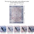 thumbnail image 2 of JV Home Area Rug Oushak Multicolored 5'3"x7'3" Washable Carpet Anti Slip, 2 of 6