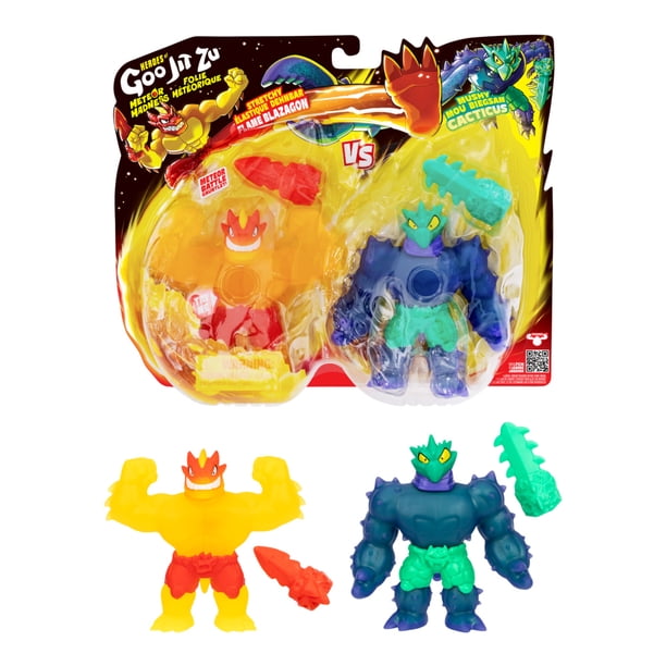 Heroes Of Goo Jit Zu Meteor Madness Versus Pack Flame Blazagon VS