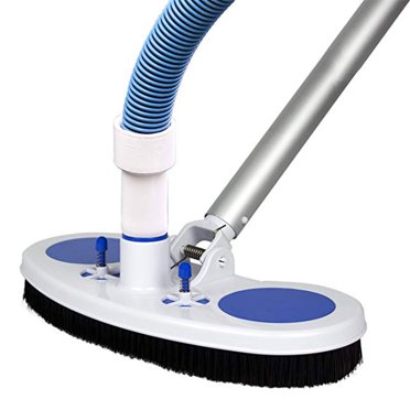 Suction Head 13inch Pool Cleaning this swimming pool Tool Round Edge No Scratch Vacuum Fitting Swimming Pools Brush Labor-saving Dirt Remover
