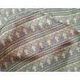 thumbnail image 4 of oneOone Silk Tabby Fabric Chevron & Swirl Block Print Fabric BTY 42 Inch Wide, 4 of 4