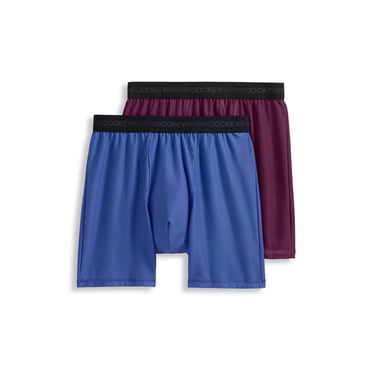 Jockey Boxeur-Brief à Jambe Longue de 8 Po pour Hommes Ultimate Freedom - Lot de 2