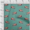 thumbnail image 1 of oneOone Cotton Poplin Fabric Branch & Bird Block Print Fabric BTY 42 Inch Wide, 1 of 4
