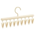 thumbnail image 2 of Fridja Under Clearance 5$ Non-Slip Hanger with Clips Plastic Clothes Hanger Multi-Purpose Garment Clamp Delicate Lingerie Drying Rack Sock and Underwear Organizer Home Essentials, 2 of 6