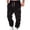 Black-10, variant on LIBRCLO Mens Sweatpants with Pockets - Sweat Pants Joggers & Sweatpants Men, Black M