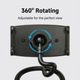 thumbnail image 3 of Gooseneck Tablet Holder Stand for Bed, 360° Adjustable Arm Mount for iPad Pro/Air/Mini, Kindle Fire, Galaxy Tabs, 4.7"-13.5" Tablets, 3 of 8