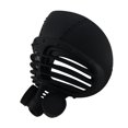 thumbnail image 2 of Matte Black Steampunk Submarine Gas Costume Mask Halloween, 2 of 3