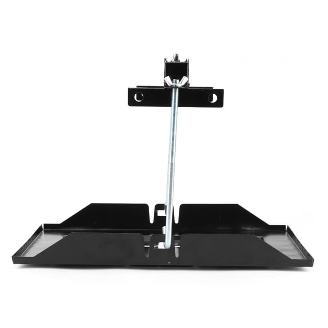 Battery Tray, Hold Down Clamp Bracket Kit Metal Universal Battery Storage Tray Mount Battery Hold Bracket, For Cars Factory