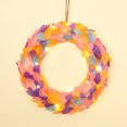 thumbnail image 4 of Easter Front Door Wreath Easter Wreath Illuminated Garland With String Lights Spring Easter Decorations For Door Walls Home Decoration, 4 of 7