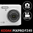 thumbnail image 2 of KODAK PIXPRO Friendly Zoom FZ45-WH 16MP Digital Camera with 4X Optical Zoom 27mm Wide Angle and 2.7" LCD Screen (White), 2 of 5