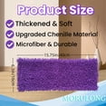 thumbnail image 2 of Tampons de Recharge Réutilisables pour Vadrouille Électrique Compatibles avec Swiffer Power Mop, Lot de 3, 2 of 6
